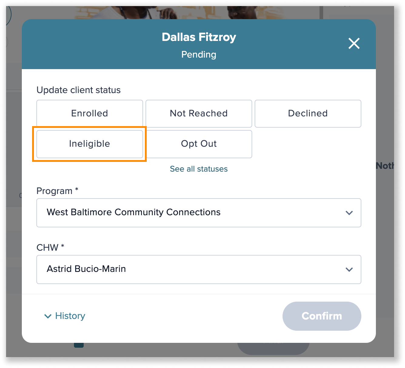 07.08.25 Product update: Ineligible status – IMPaCT Care